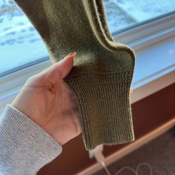 Isabel Marant Étoile mock neck olive sweater NWOT XS - Picture 5 of 9